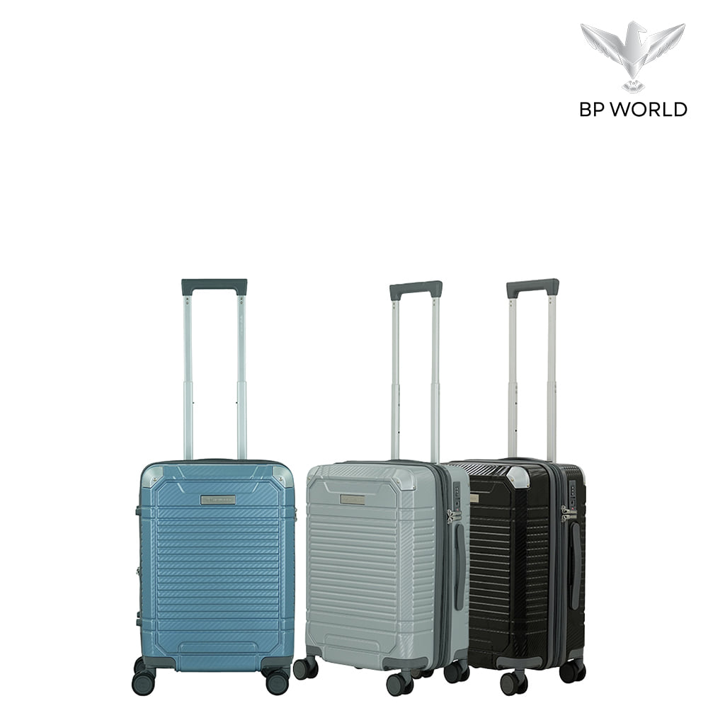 กระเป๋าเดินทาง 20 นิ้ว BP WORLD RIVEN 6016 สีเงิน_9
